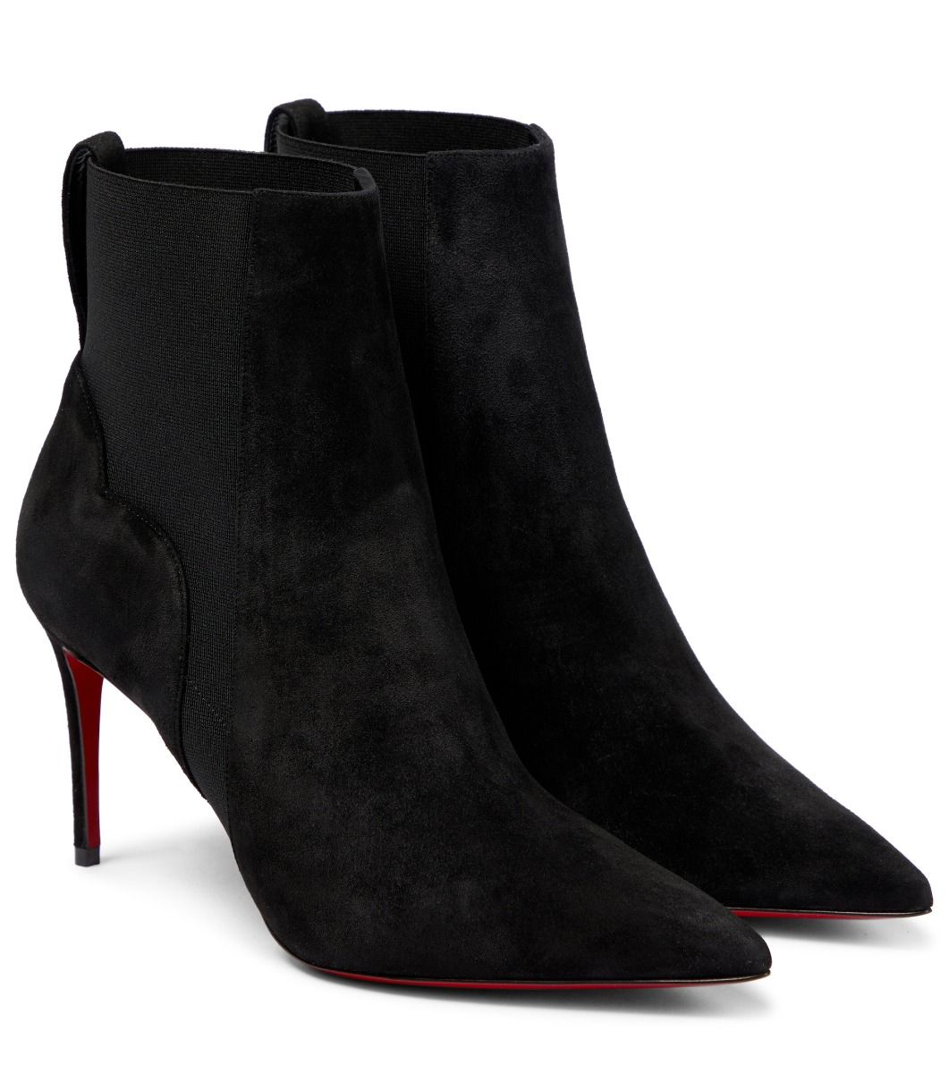 Ankle Boots Chelsea Chick 70 mm Black Suede