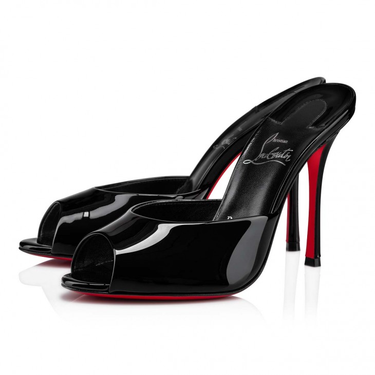 Me Dolly 100 mm Mules Patent Calf Black