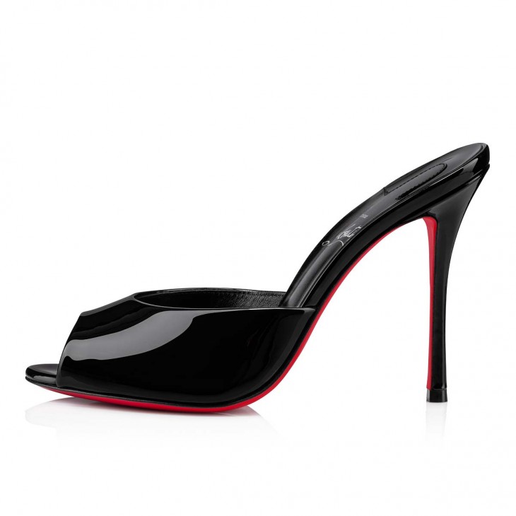 Me Dolly 100 mm Mules Patent Calf Black