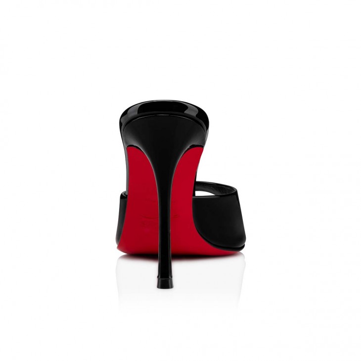 Me Dolly 100 mm Mules Patent Calf Black