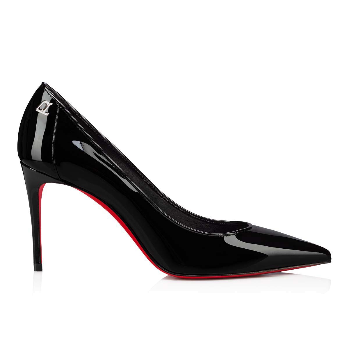 Sporty Kate 85 mm Patent Leather Black 22S