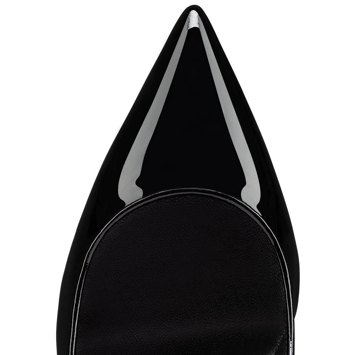 Sporty Kate 85 mm Patent Leather Black 22S