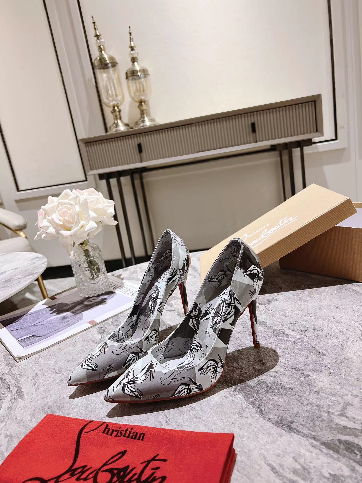 Kate 100 mm Shoes It Up Pumps グレー