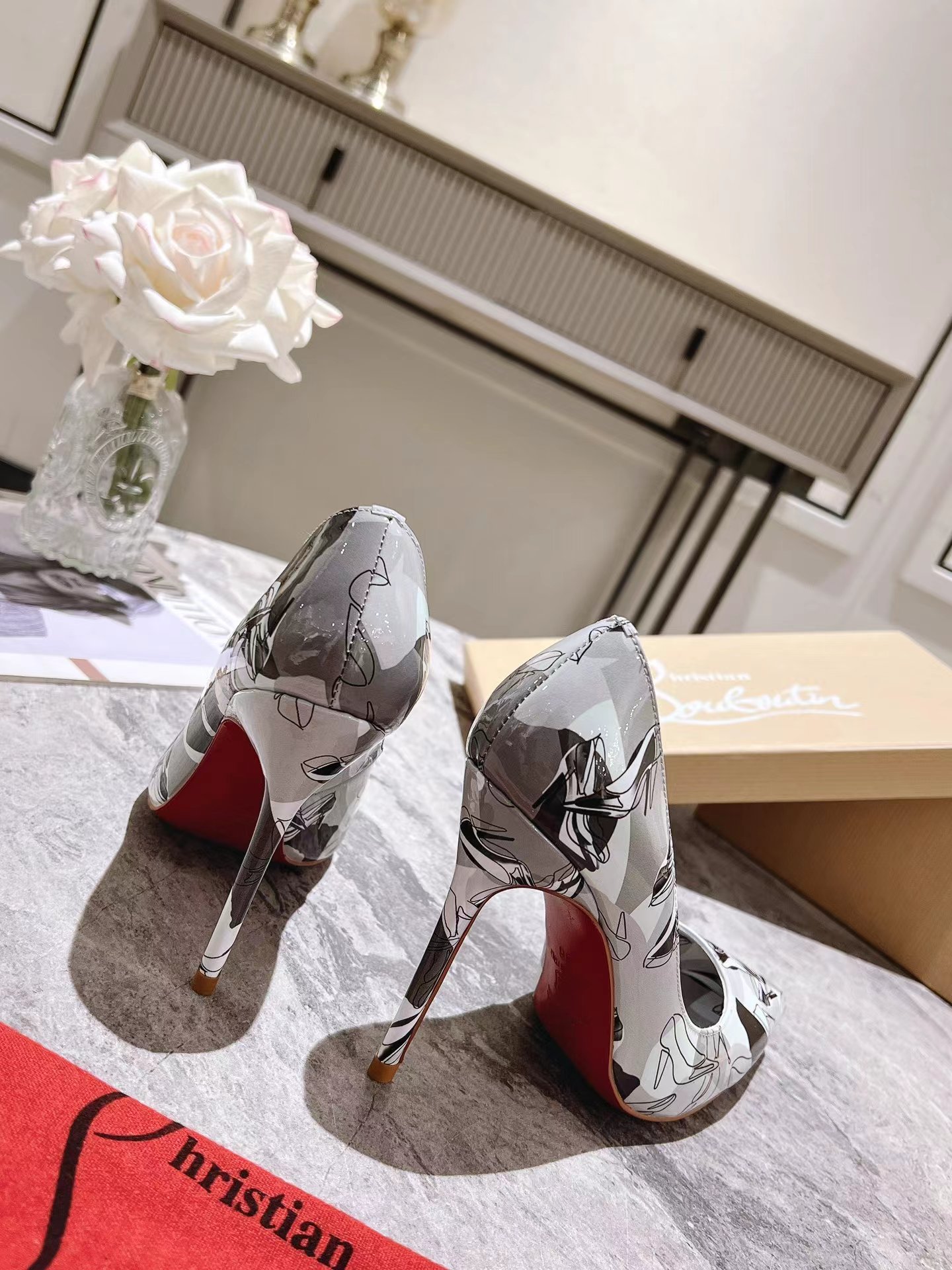Kate 100 mm Shoes It Up Pumps グレー