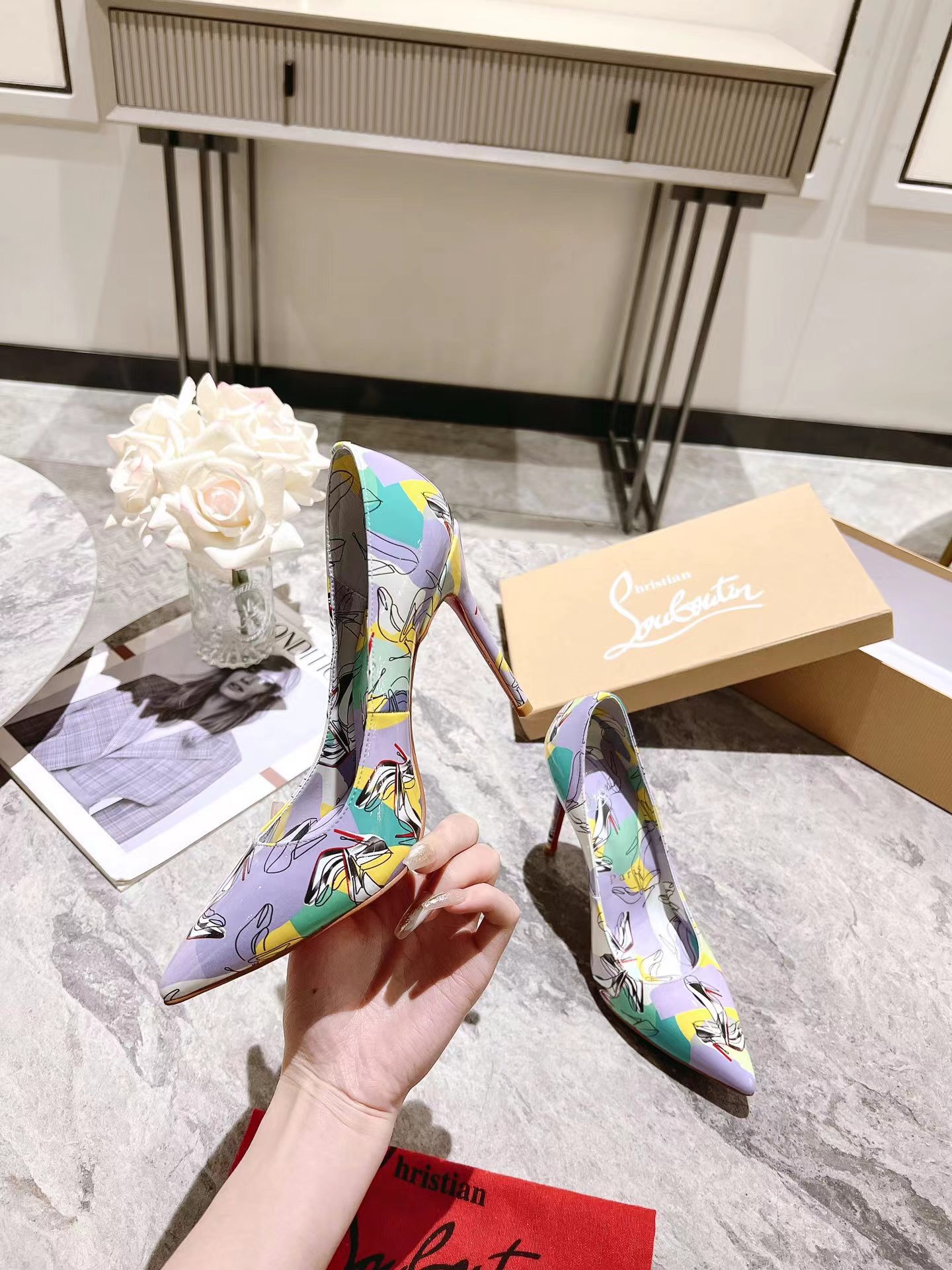 Kate 100 mm Shoes It Up Pumps パープル
