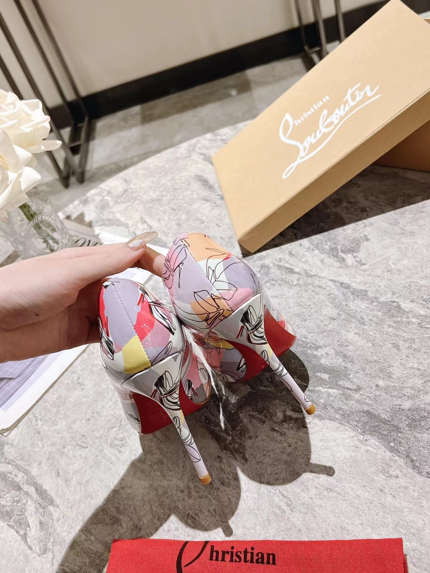 Kate 100 mm Shoes It Up Pumps フラミンゴ