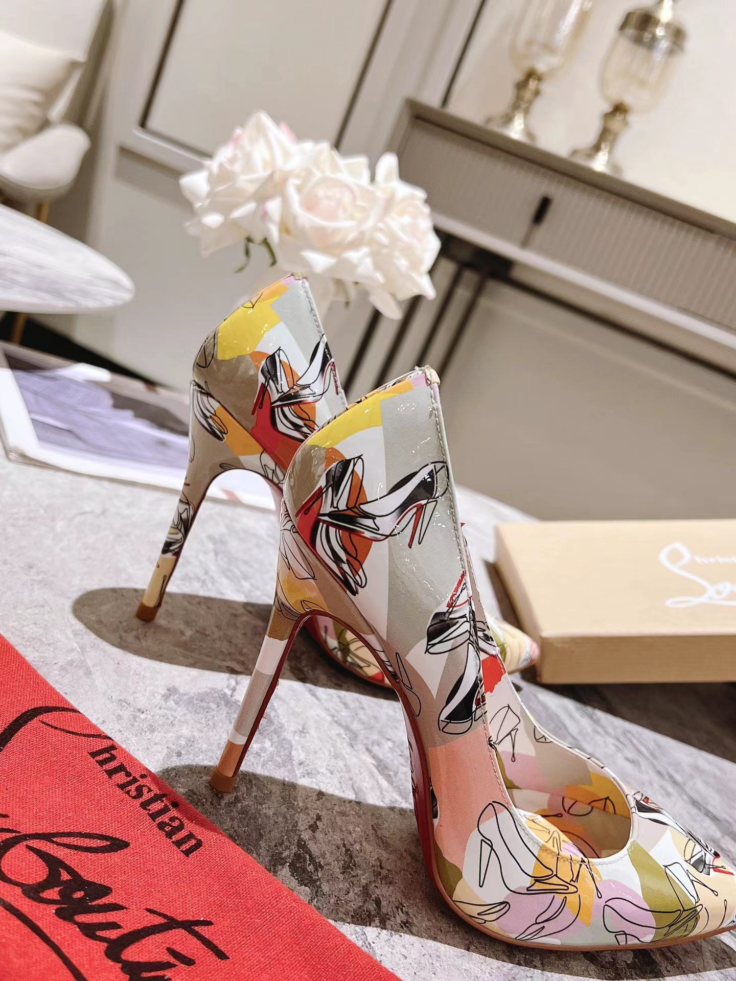 Kate 100 mm Shoes It Up Pumps ライトグレー