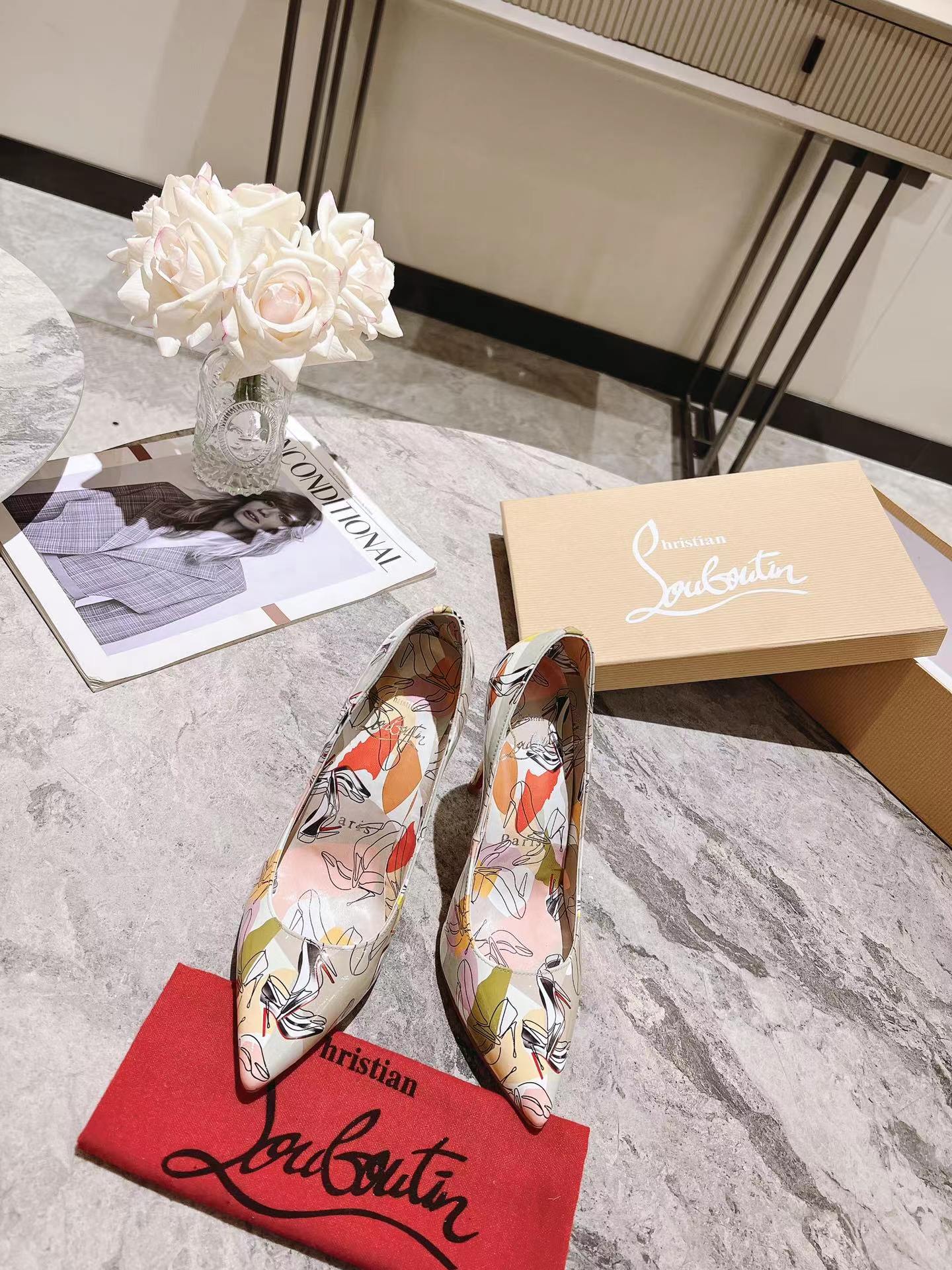 Kate 100 mm Shoes It Up Pumps ライトグレー