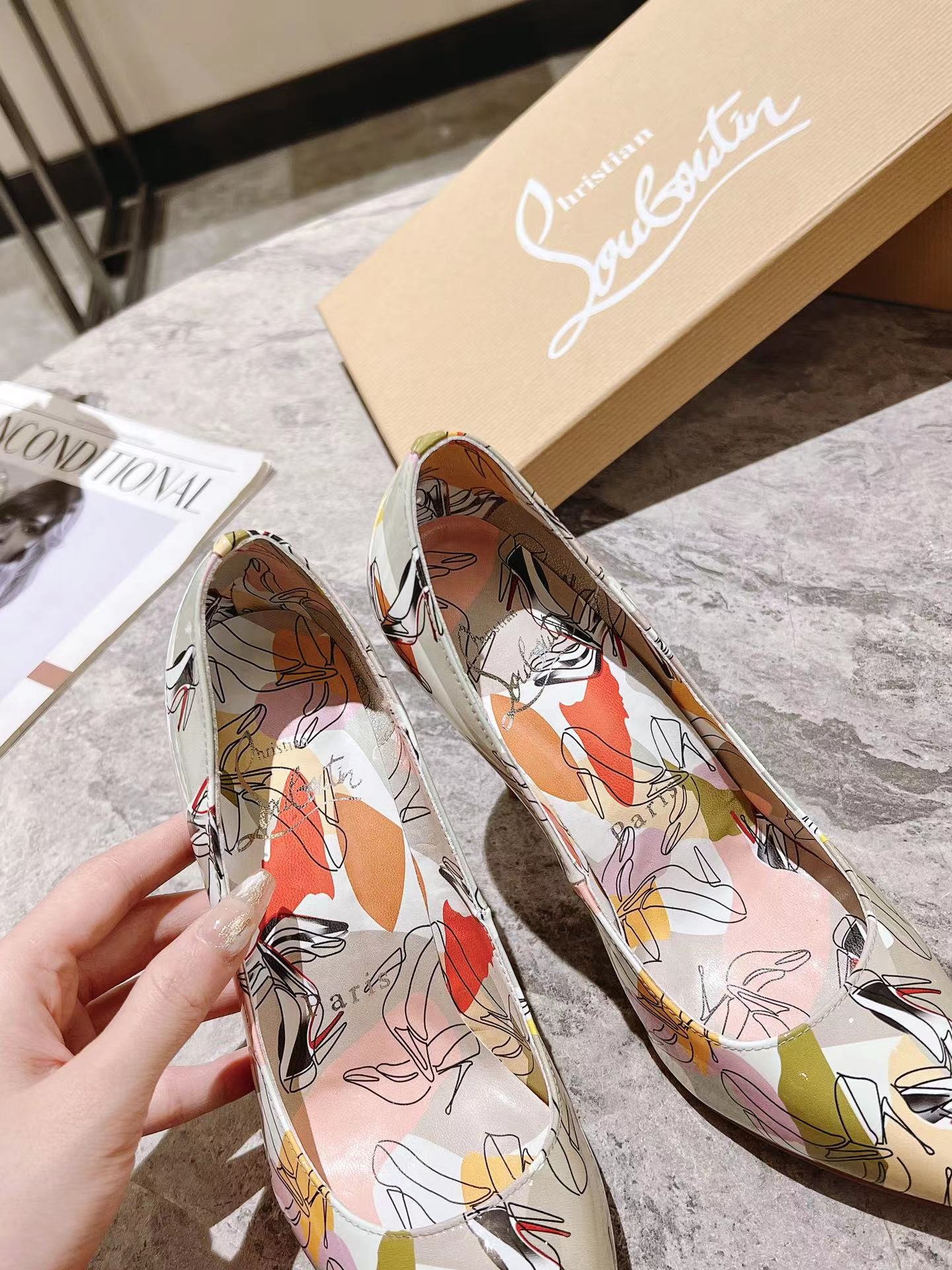 Kate 100 mm Shoes It Up Pumps ライトグレー