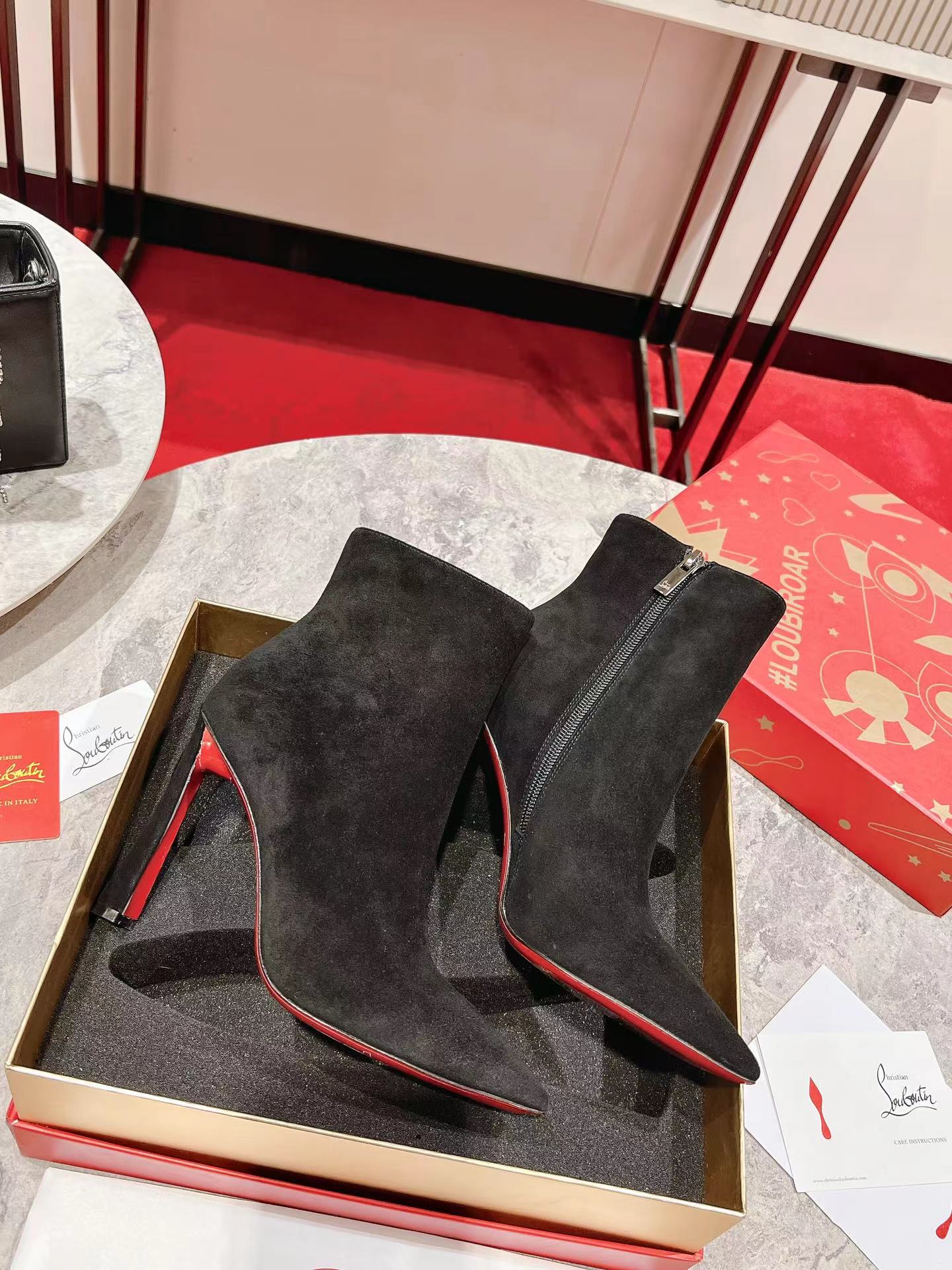 Condora Booty 100 mm Low Boots Black
