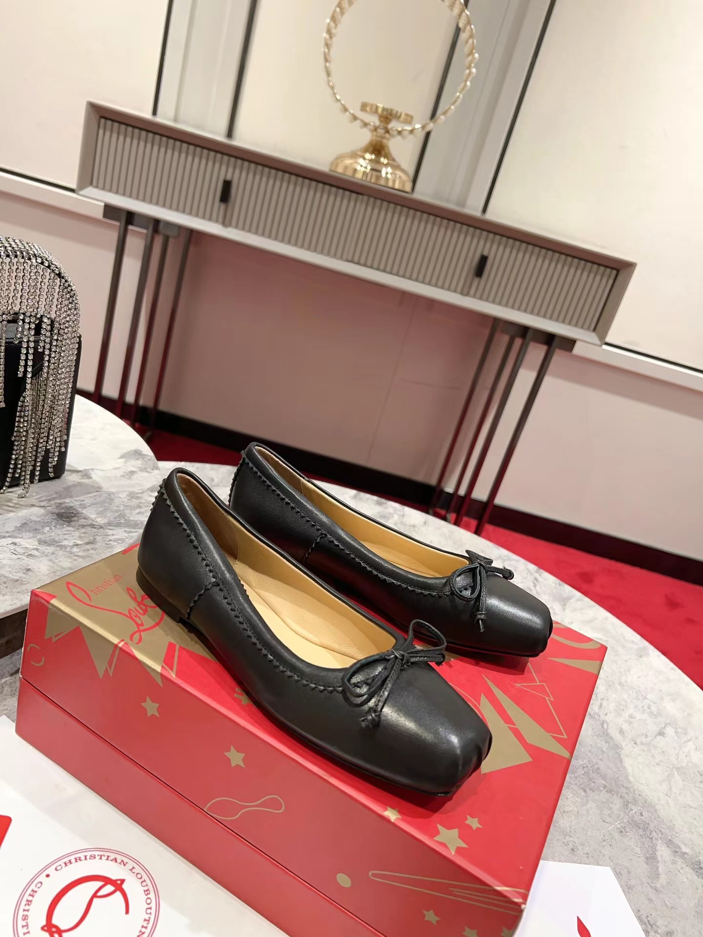 Mamadrague Ballerinas Nappa Leather Black