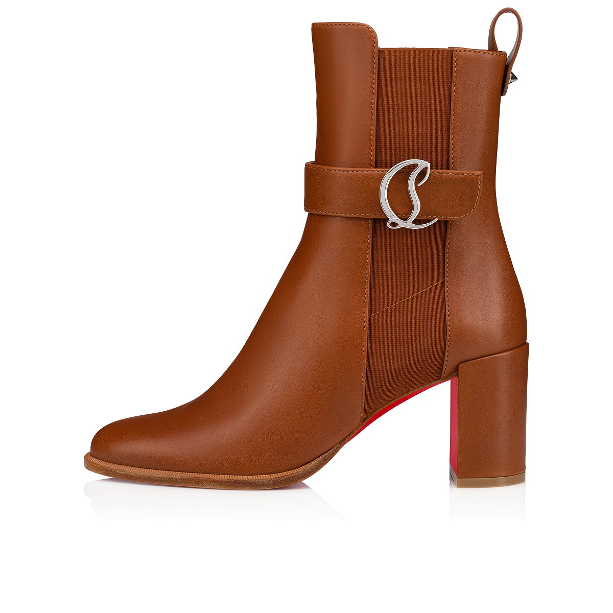 CL Chelsea Booty 70 mm Low Boots Calf Leather Brown
