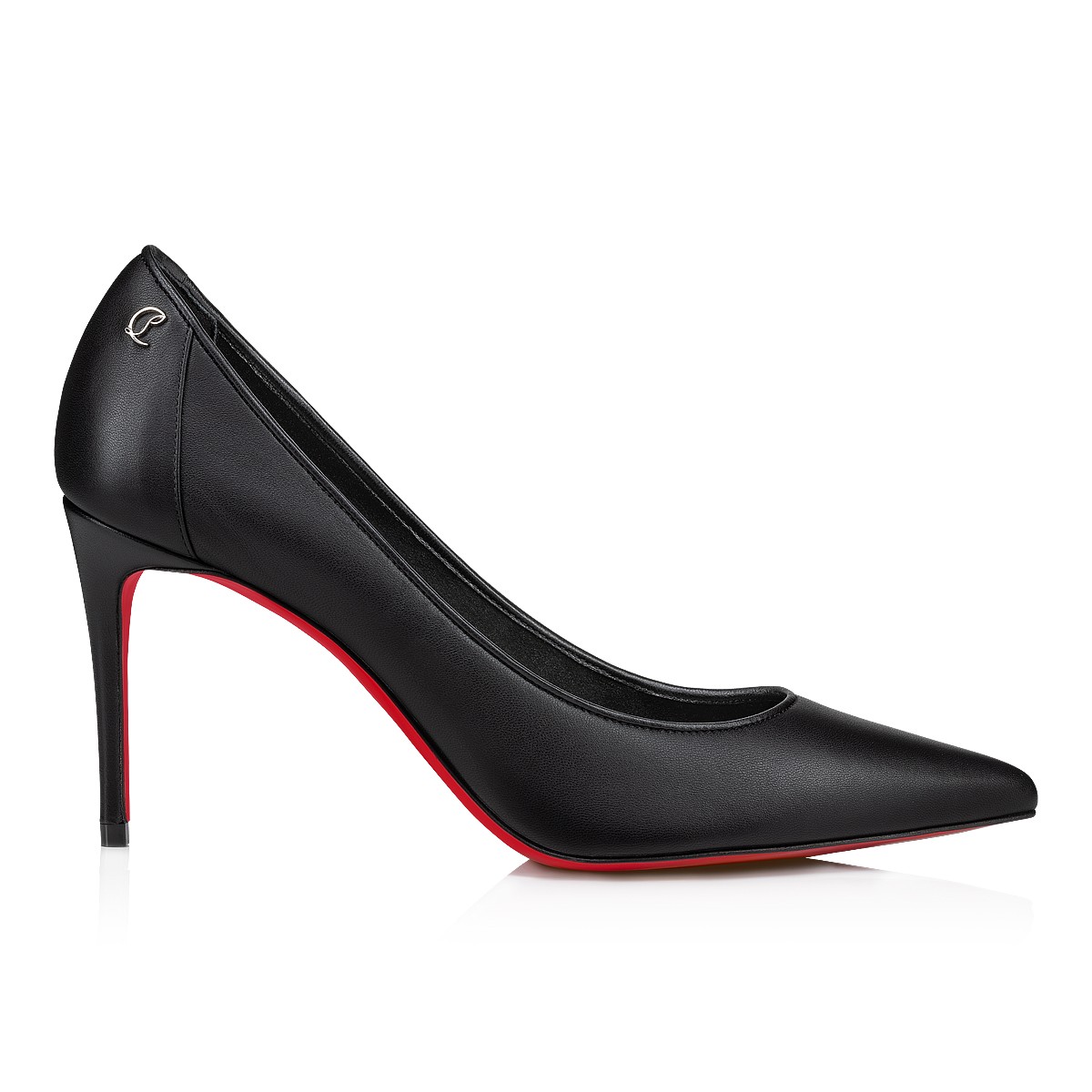 Sporty Kate 85 mm Black Nappa Leather Pumps