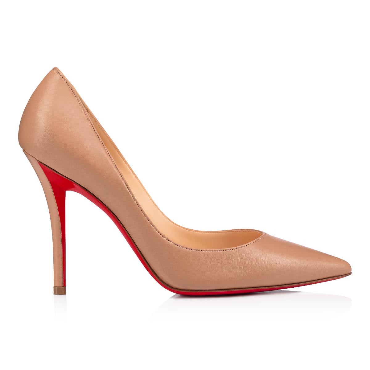 Apostrophy Blush Nappa Leather 100 mm Pumps