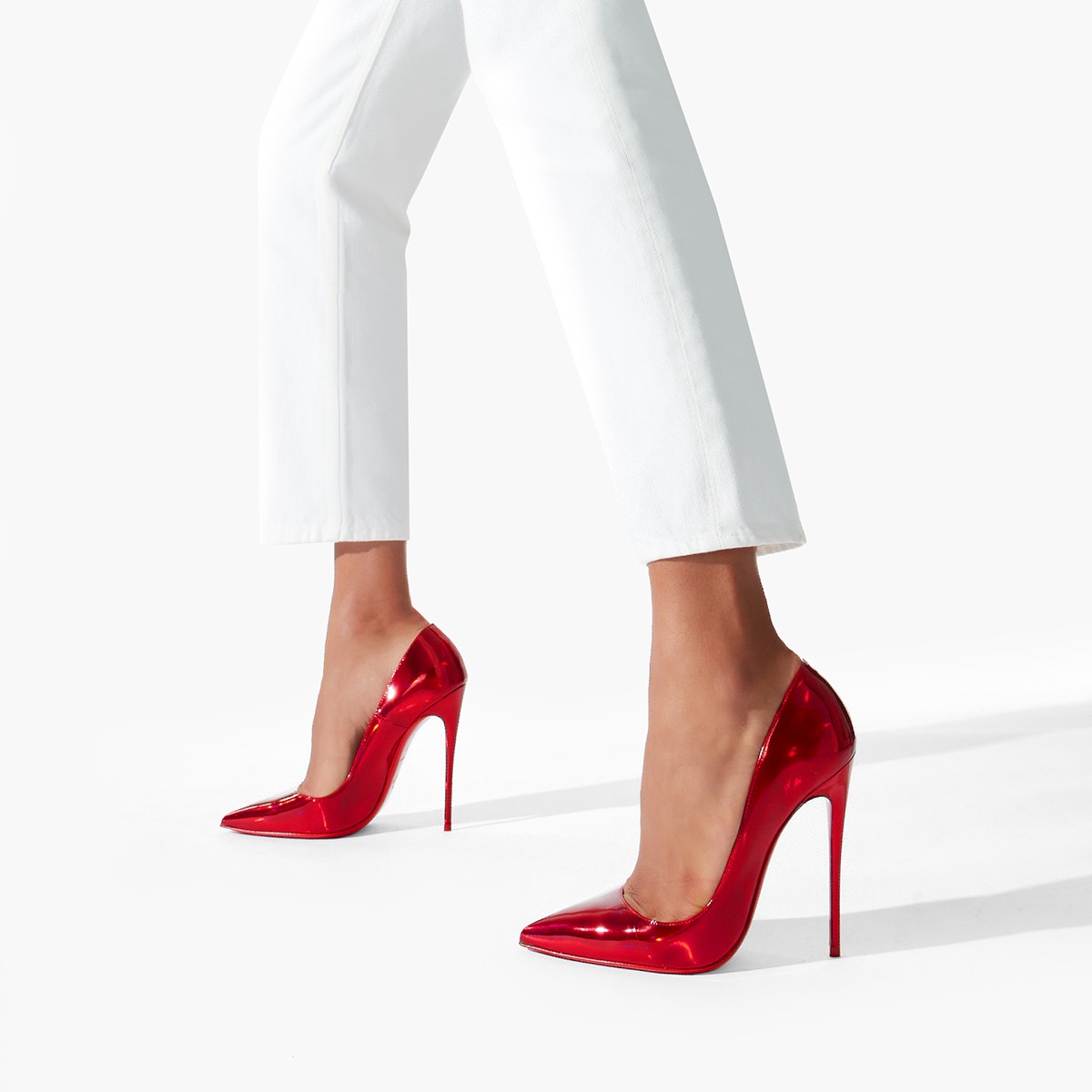 So Kate 120 mm Pumps Loubi Patent Calf Psychic