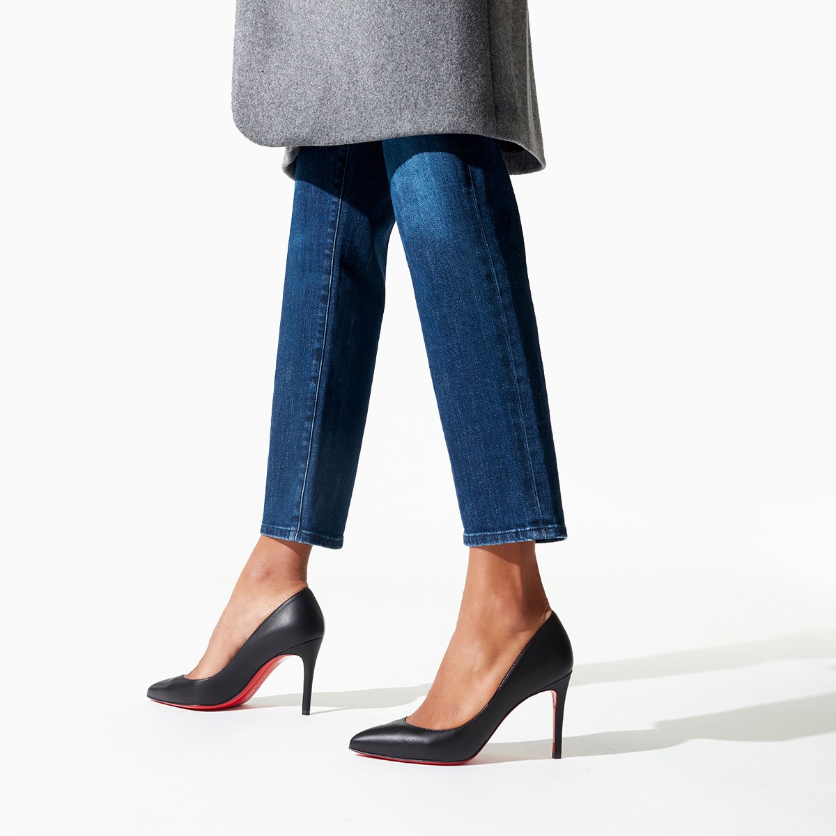Pigalle 85 mm Pumps Black Nappa Leather
