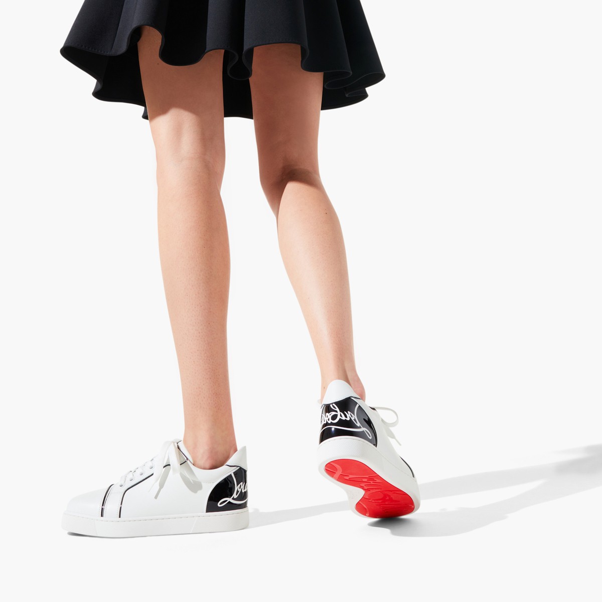 Fun Vieira Calf Leather White Sneakers