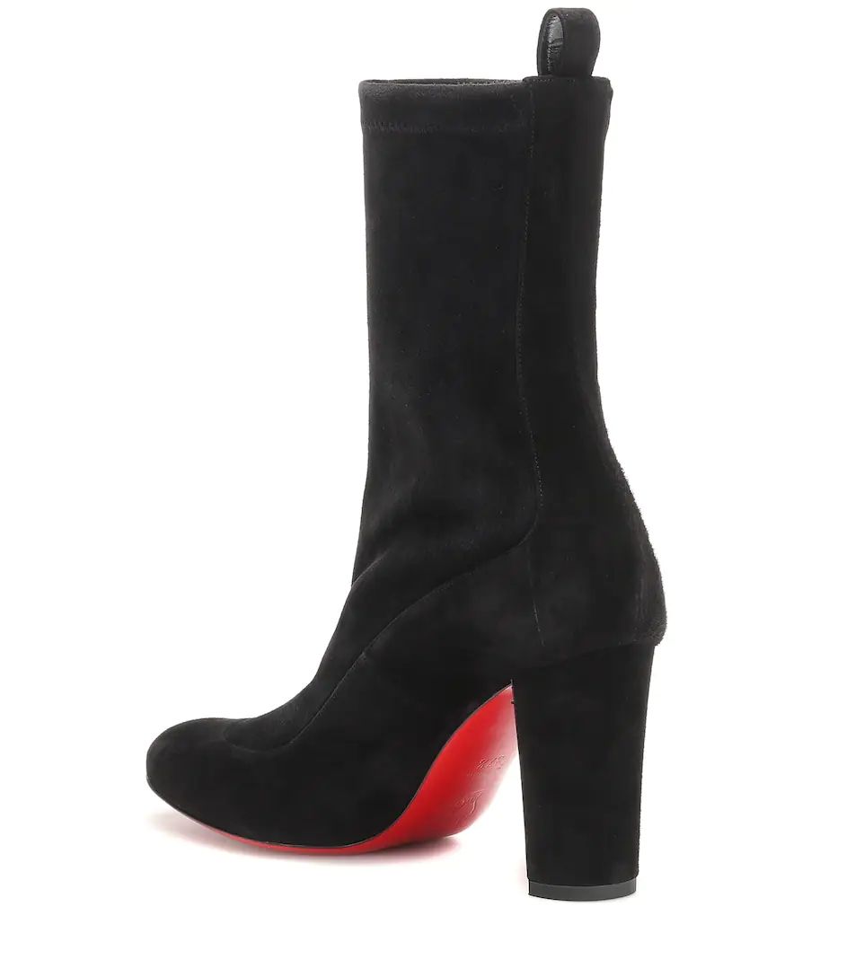 Ankle Boots Gena 85 mm Black Suede