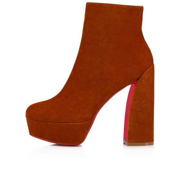 Spikita Booty Movide 130 mm Foxy Suede Ankle Boots