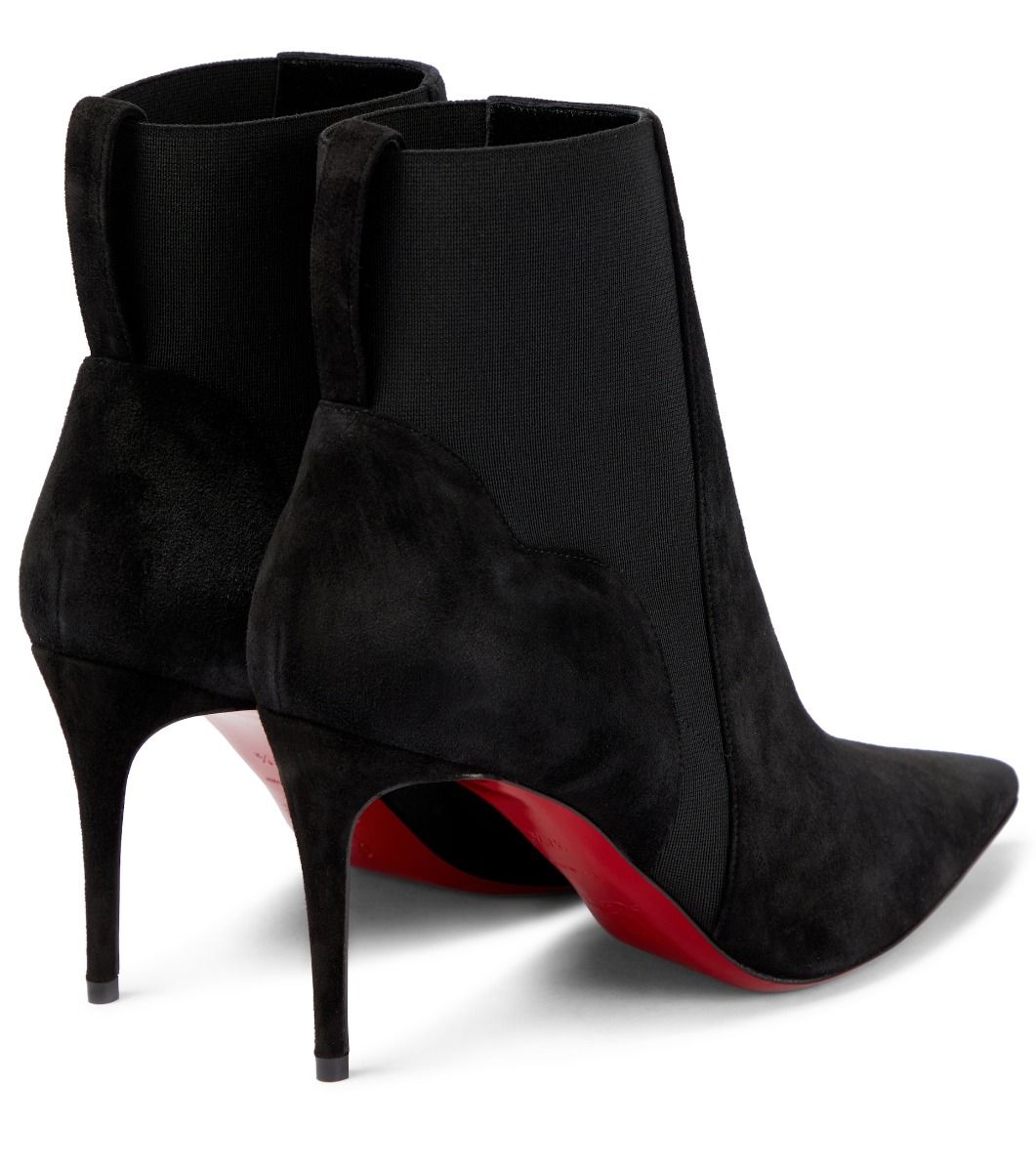 Ankle Boots Chelsea Chick 70 mm Black Suede