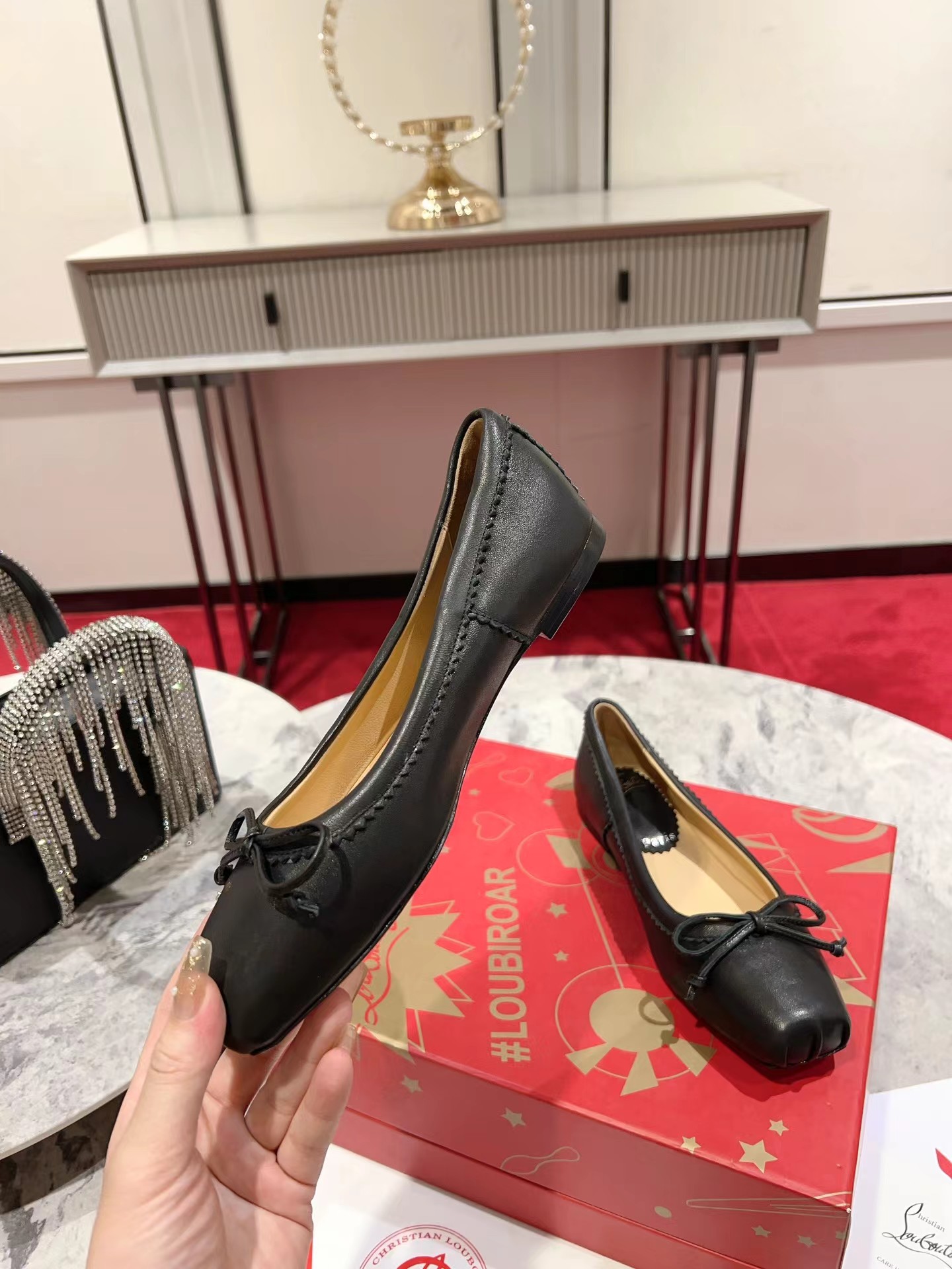 Mamadrague Ballerinas Nappa Leather Black