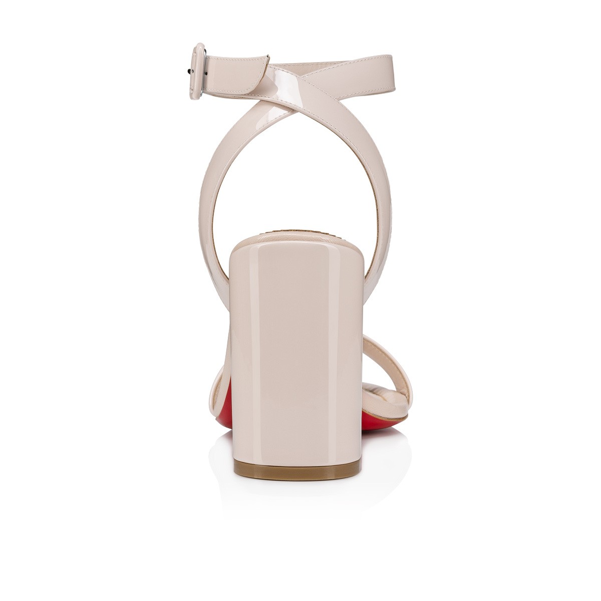Miss Sabina 85 mm Sandals Patent Calf Leather Leche