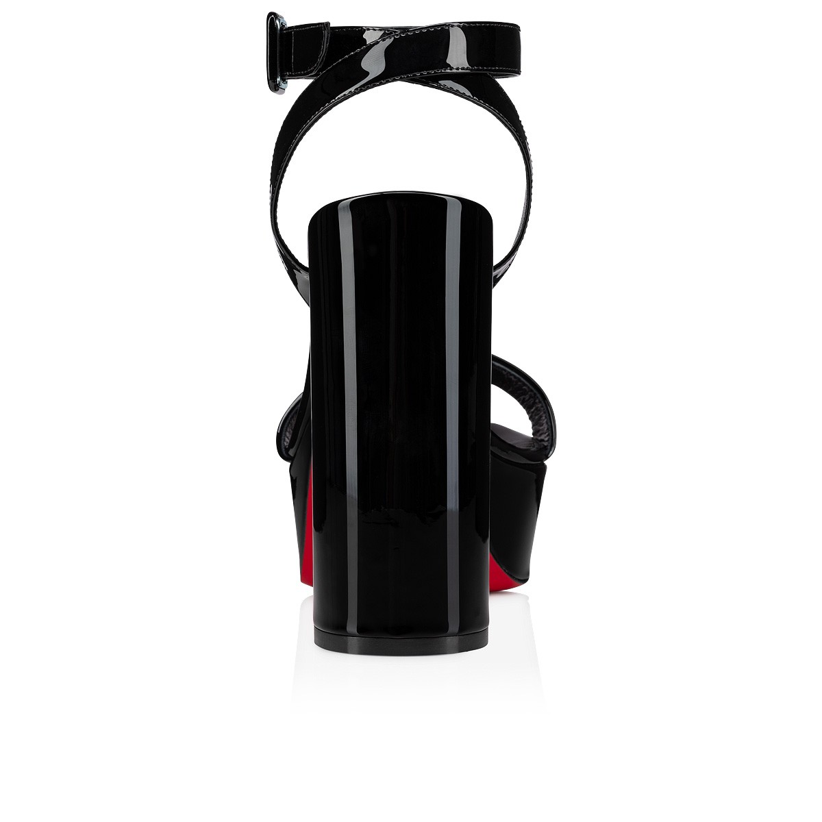 Movida Sabina 130 mm Sandals Patent Calf Leather Black 