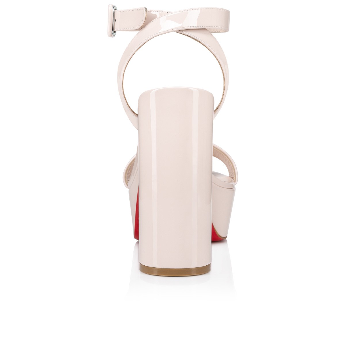 Movida Sabina 130 mm Sandals Patent Calf Leather Leche