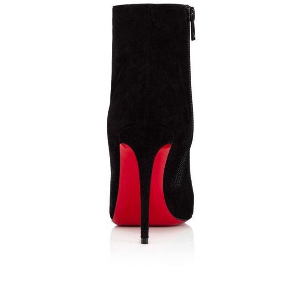Ankle Boots Spikita Booty So Kate 100 mm Black Veau Velours