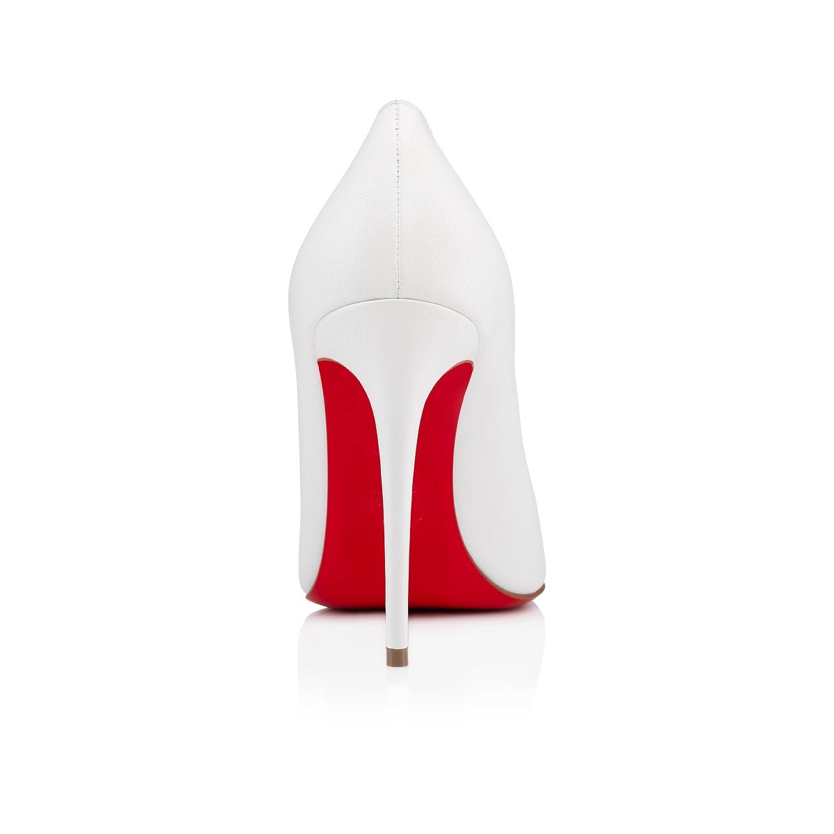 Kate 100 mm Pumps Bianco Nappa Leather