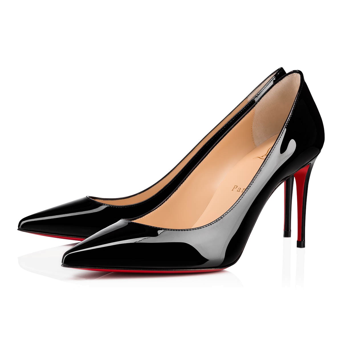 Kate 85 mm Patent Leather Classic Black