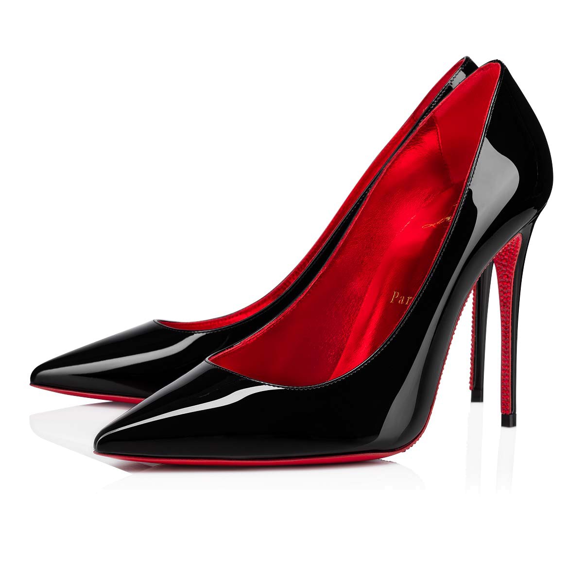 Suola Kate 100 mm Pumps Patent Leather Black