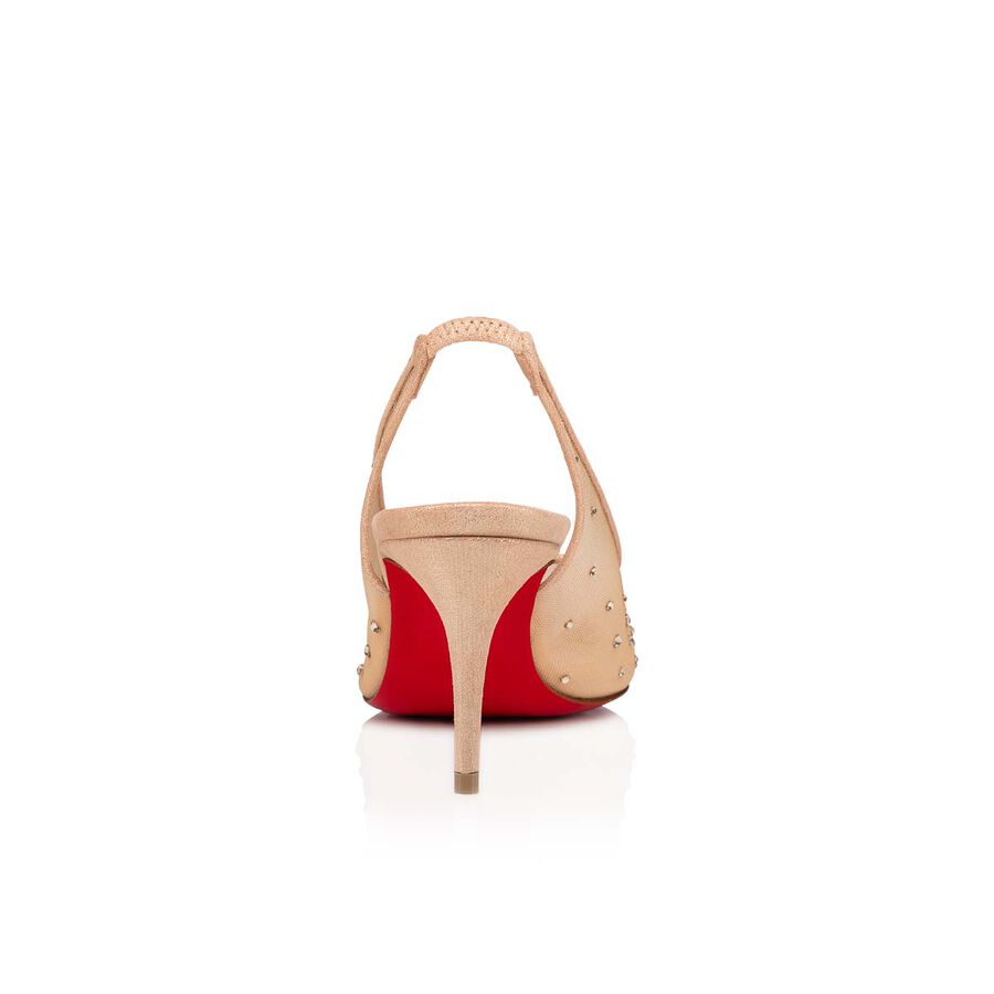 Follies Strass Sling 70 mm Pumps