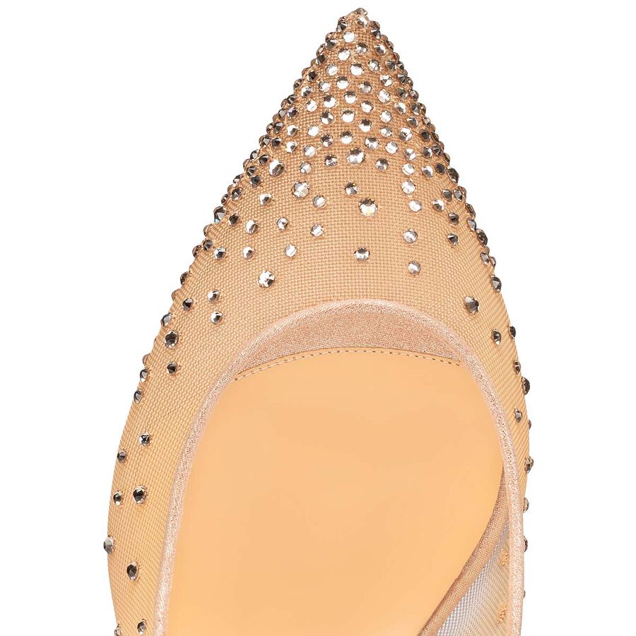 Follies Strass Sling 70 mm Pumps