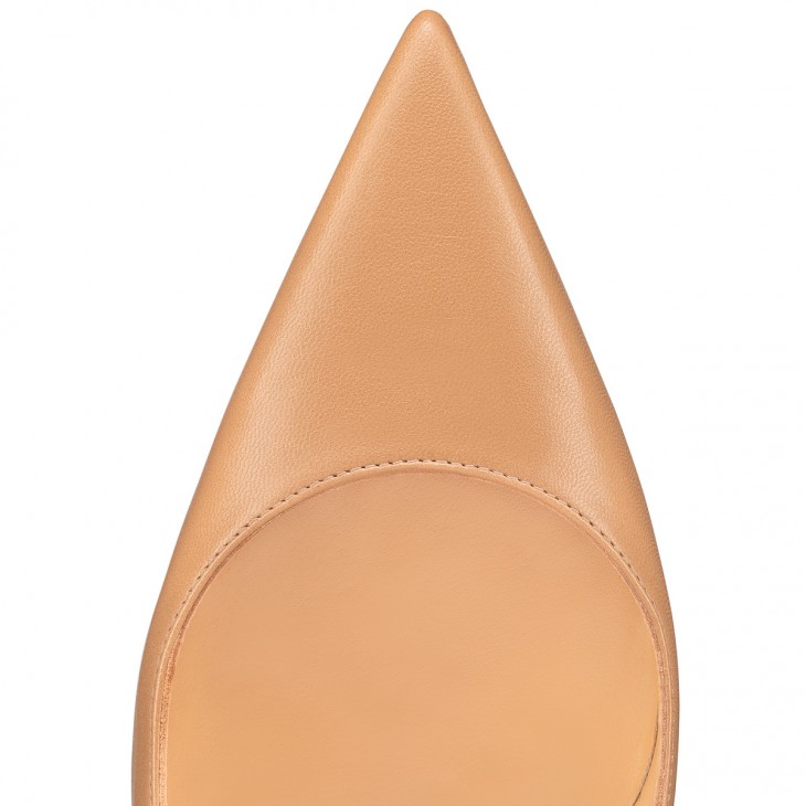 Condora 85 mm Blush Leather Pumps
