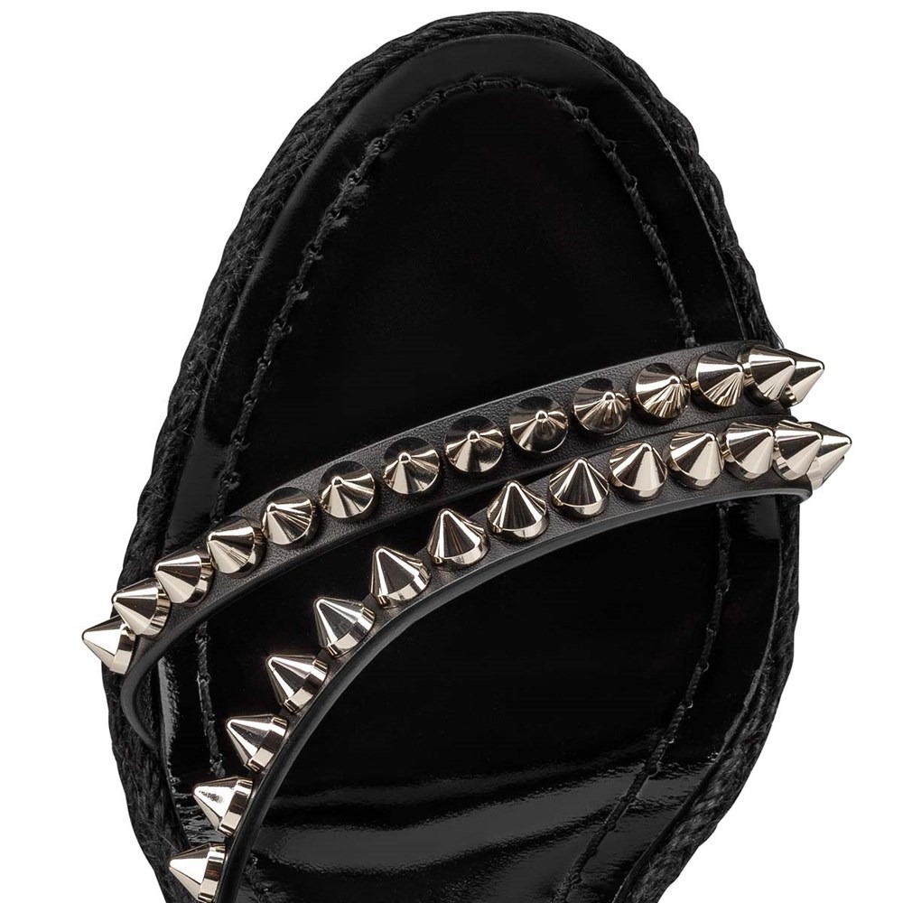 Mafaldina Zeppa 120 mm Black
