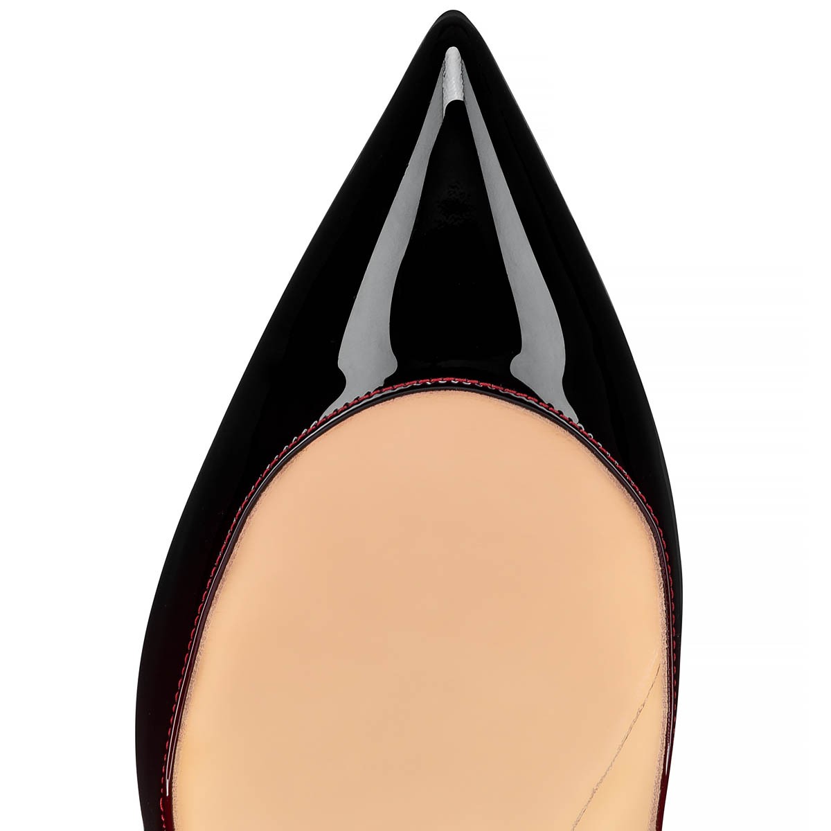 Hot Chick 100 mm Black Dégradé Patent Calf Pumps