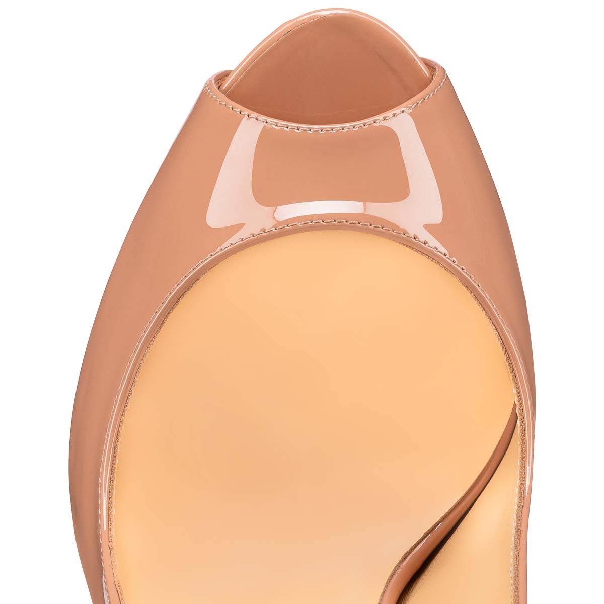 Hot Chick Sling Alta 120 mm Blush Patent Calf Pumps