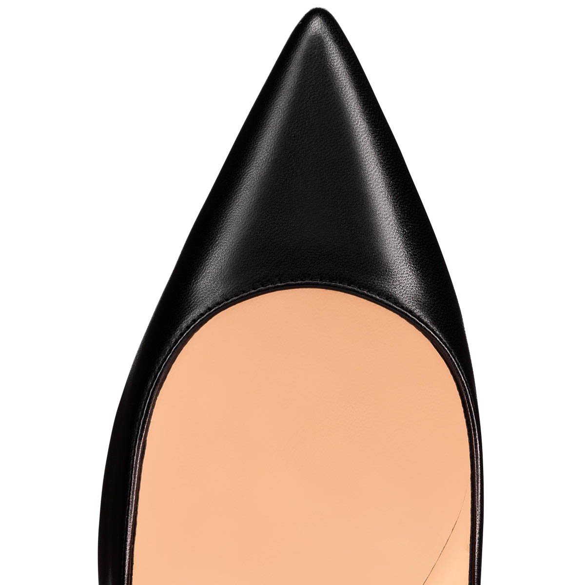 Kate 100 mm Black Nappa Leather Pumps