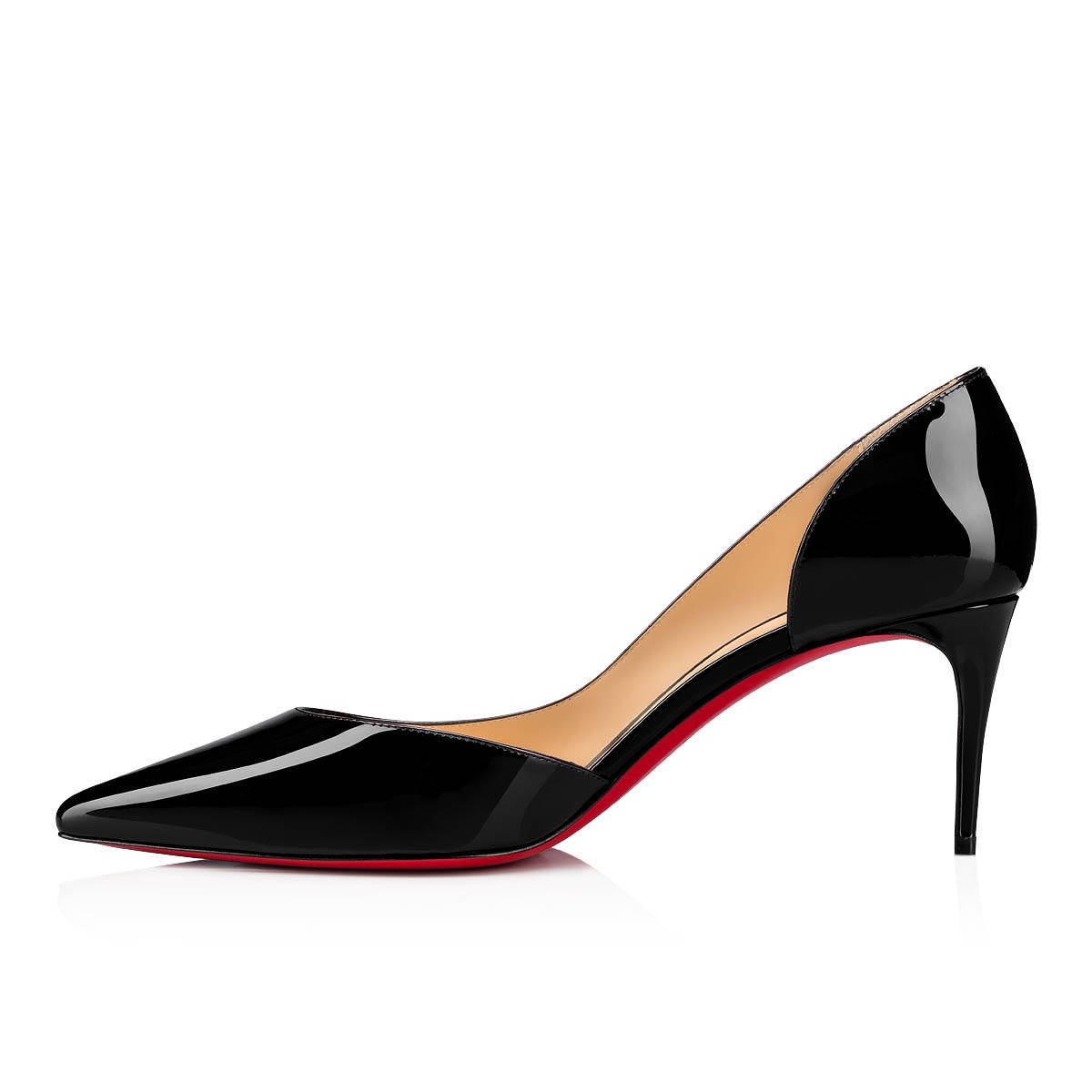 Iriza 70 mm Patent Calf Black Pumps