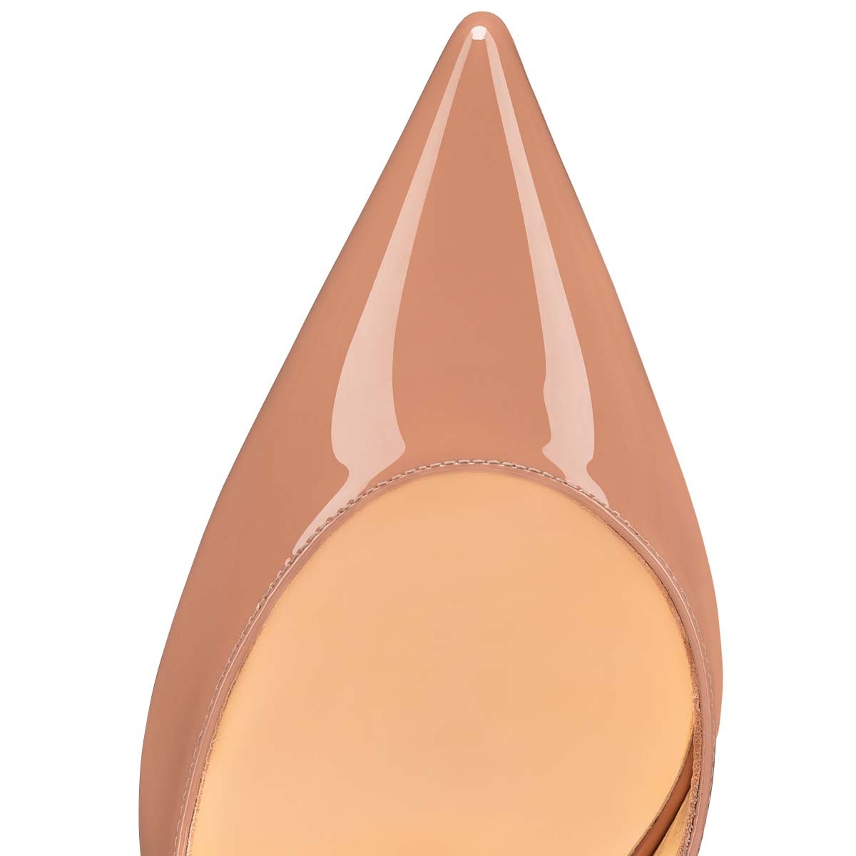 Iriza 85 mm Blush Patent Calf Leather Pumps