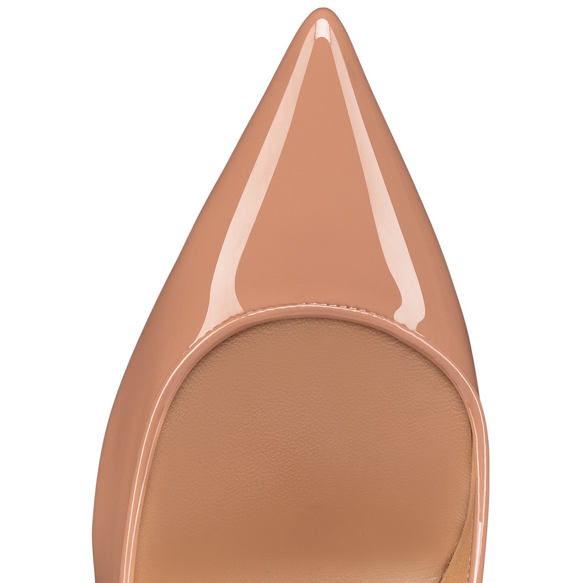 Sporty Kate 85 mm Pumps Blush Soft Patent Calf Leather