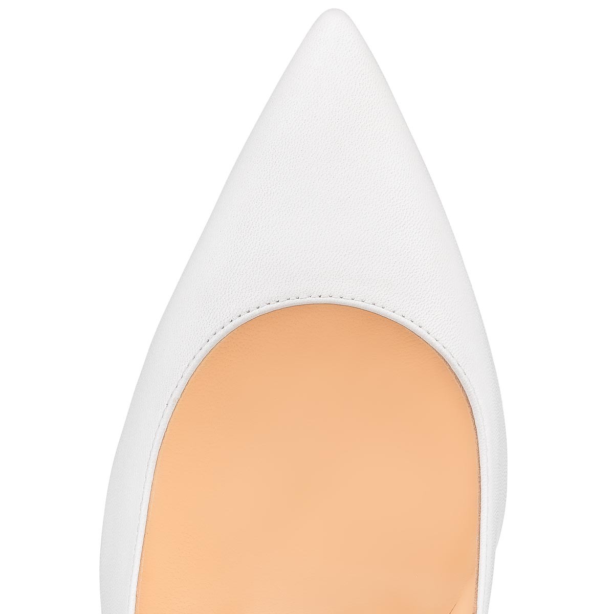 Kate 100 mm Pumps Bianco Nappa Leather