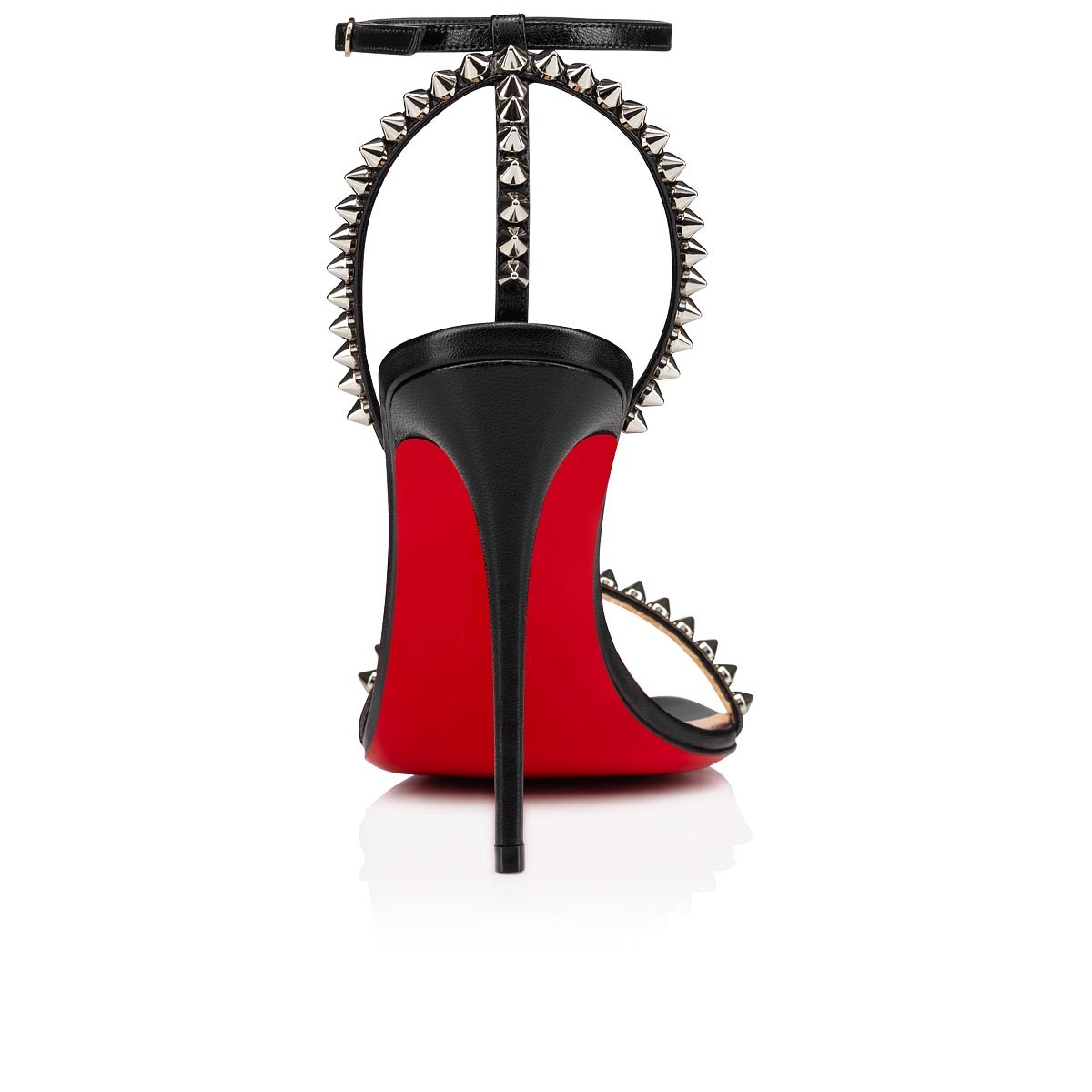 So Me 100 mm Sandals Leather Black