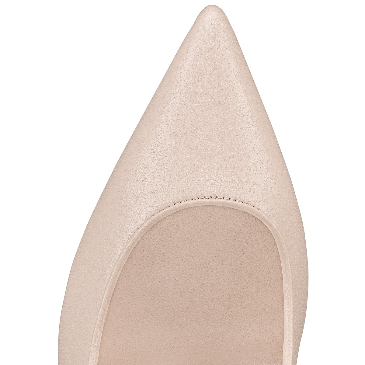 Sporty Kate 85 mm Leche Nappa Leather Pumps