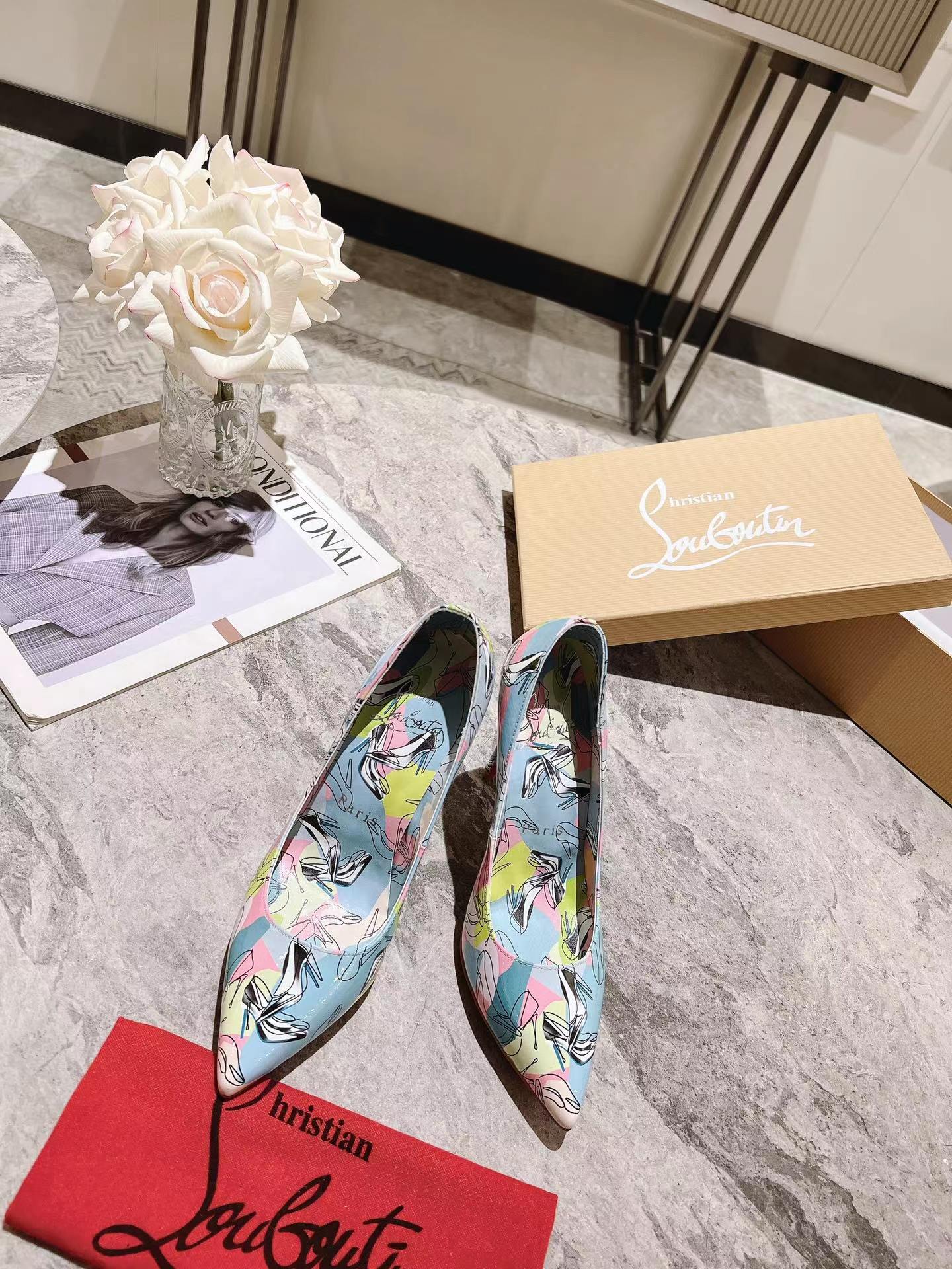 Kate 100 mm Shoes It Up Pumps 海の青