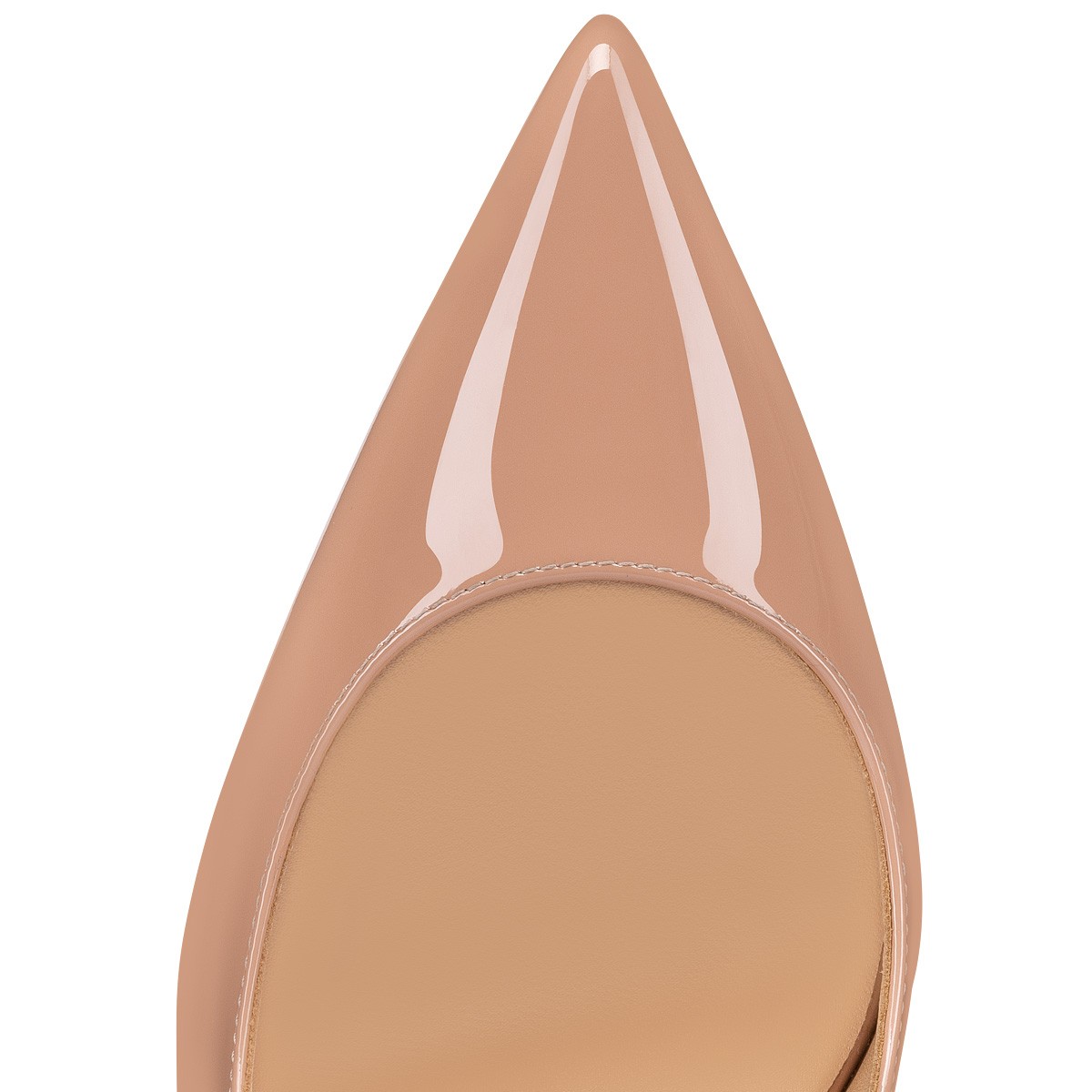 Hot Chick Sling 70 mm Blush Patent Leather Pumps