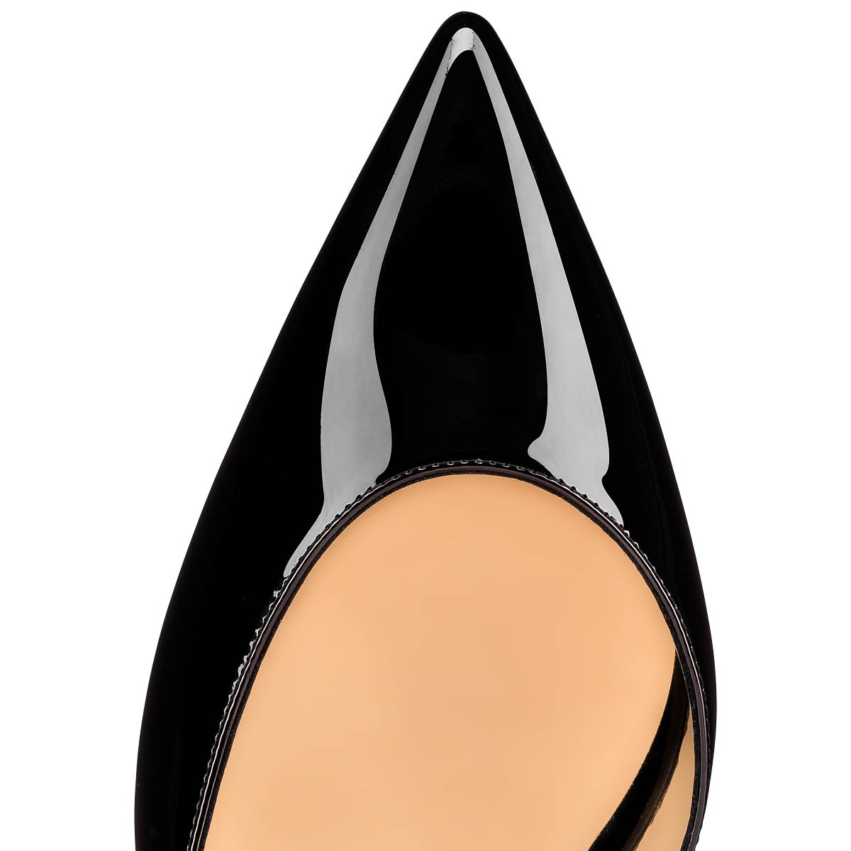 Iriza 70 mm Patent Calf Black Pumps