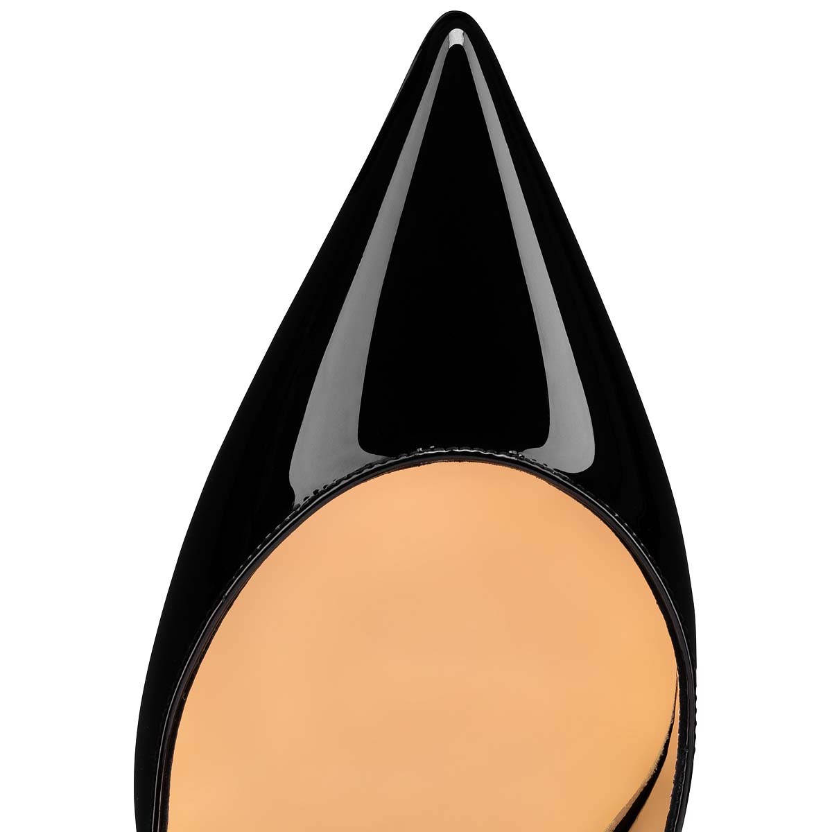 Iriza 85 mm Black Patent Calf Leather Pumps