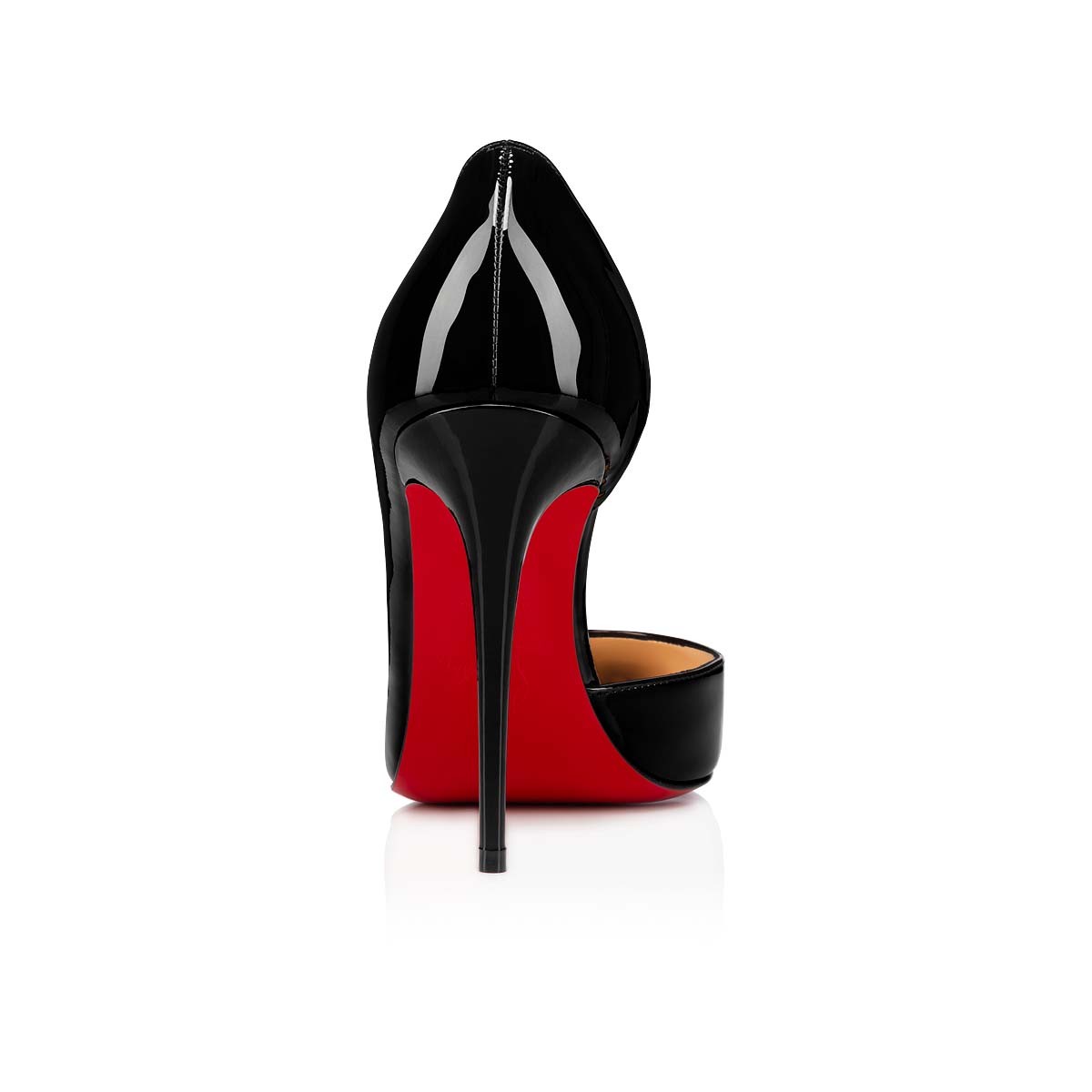 Iriza 100 mm Black Patent Calf Leather Pumps